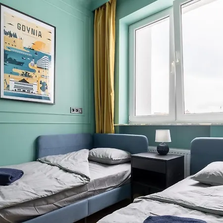 شقة Blue Door Apartment, Swietojanska, Srodmiescie *