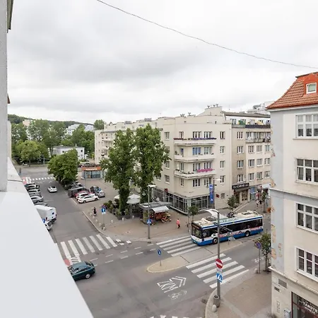 شقة Blue Door Apartment, Swietojanska, Srodmiescie