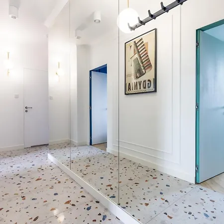 Blue Door Apartment, Swietojanska, Srodmiescie Lägenhet Gdynia