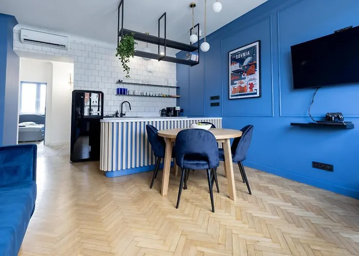Blue Door Apartment, Swietojanska, Srodmiescie Gdynia